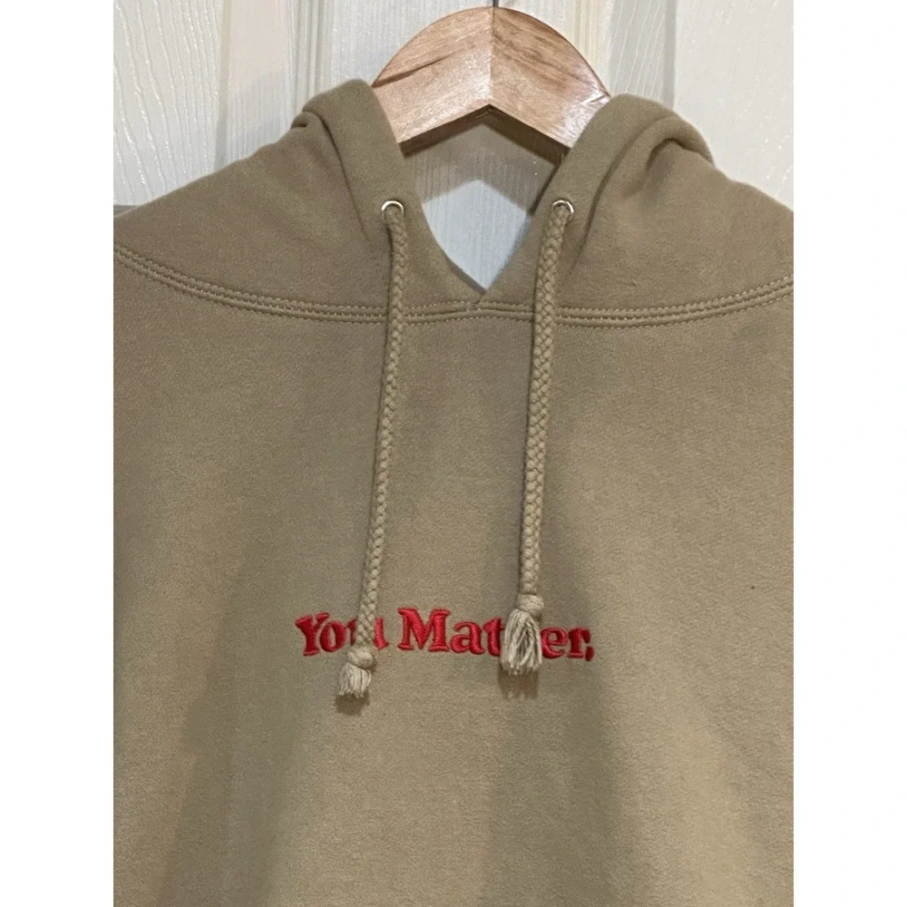 You‎ Matter Brown Hoodie Demetrius Harmon Size 2XL